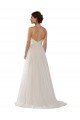 Sydney Illusion Halter Lace Boho Wedding Dress with Plunging Sweetheart Bodice