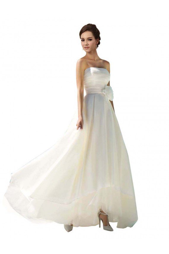 Sydney Strapless A-Line Taffeta Wedding Dress