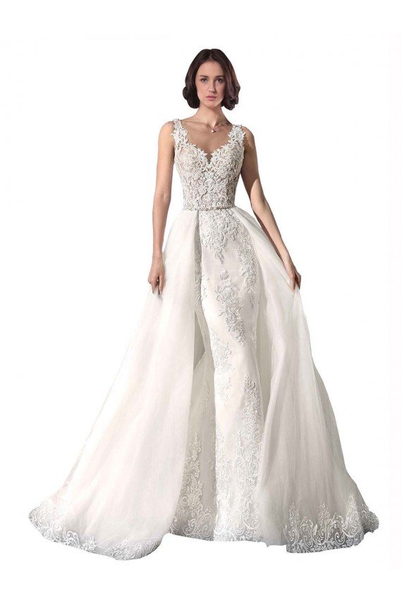 Sydney Sweetheart Fit and Flare Tulle Lace Wedding Dress