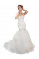 Sydney Sweetheart Mermaid Cascading Organza Wedding Dress