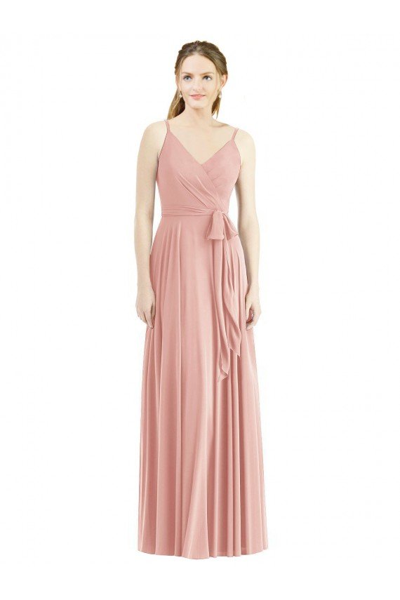 Sydney Romantic Full length Long Chiffon Bridesmaid Dress