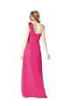 Sydney Full Length One Shoulder Chiffon Bridesmaid Dress