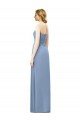 Sydney Strapless Long Chiffon Bridesmaid Dress with Sweetheart Neckline