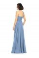 Sydney One Shoulder Long Chiffon Bridesmaid Dress with Sweetheart Bodice