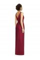 Sydney Draped V-Neck Cocktail Length Chiffon Bridesmaid Dress