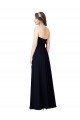 Sydney Strapless Chiffon Bridesmaids Dress with a Beaded Lace Sweetheart Bodice