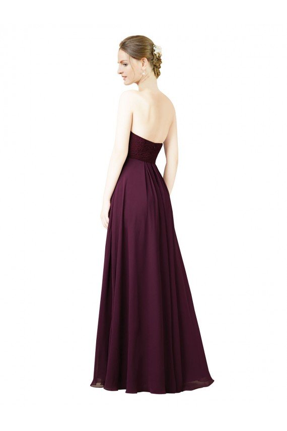 Sydney Dreamy Lace Over Chiffon Bridesmaid Dress