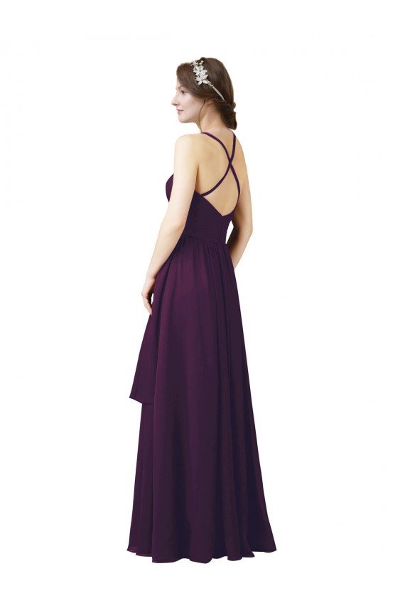 Sydney Roman Style Luxe Chiffon Bridesmaid Dress