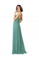 Sydney Spaghetti Straps Sweetheart A-Line Chiffon Bridesmaid Dress