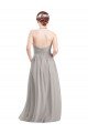 Sydney Halter High Neck Long Chiffon Bridesmaid Dress with Open Back