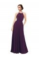 Sydney Elegant Chiffon Bridesmaids Dress with Softly Draped Bodice