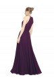 Sydney Elegant Chiffon Bridesmaids Dress with Softly Draped Bodice