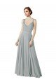 Sydney Figure Flattering Chiffon Bridesmaid Dress with Beaded Detail