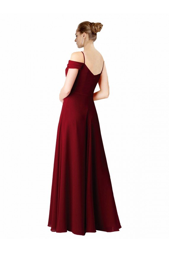 Sydney Chiffon with Beaded Embroidery Bridesmaid Dress