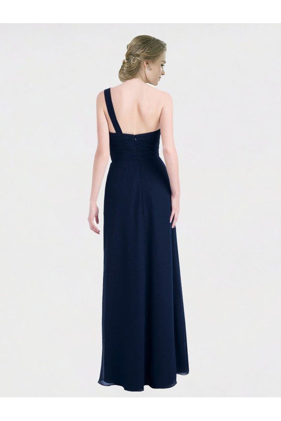 Sydney Full Length Long Chiffon Bridesmaid Gown with Sweetheart Neckline