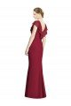 Sydney V-Neck V-Back Long Chiffon Bridesmaid Dress