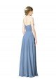 Sydney Draped Strapless Sweetheart Full Length Chiffon Bridesmaid Dress