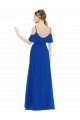 Sydney High Low Boho Bridesmaid Dress with Cold Shoulder Sleeves