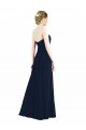 Sydney Sweetheart Neckline Draped Floor Length Chiffon Bridesmaid Dress