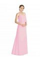Sydney Spaghetti Straps A-Line Chiffon Bridesmaid Dress Low Back