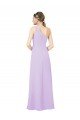 Sydney Grecian Inspired Simple One Shoulder Chiffon Formal Bridesmaid Dress with Ruching