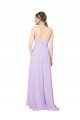 Sydney High-Low Chiffon Bridesmaid Dress with Ruffle Detail