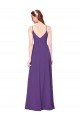 Sydney High Halter Chiffon Bridesmaid Dress with Keyhole