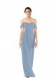 Sydney Sweetheart Neckline Chiffon Off-the-Shoulder Bridesmaid Dress