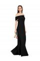 Sydney Fit and Flare Long Chiffon Bridesmaid Dress / Prom Dress with Sash and Open Back