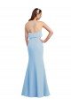 Sydney Fluted Long Chiffon Bridesmaid Dress with Cascading Ruffles
