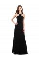 Sydney Chiffon A-Line Bridesmaid Dress with Criss Cross Halter Top