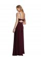 Sydney Long Chiffon Bridesmaid Dress with Sweetheart Neckline