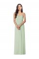 Strapless Sweetheart All-Over Shirring Chiffon Bridesmaid Dress