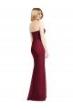 Sydney Sweetheart Neckline Lux Chiffon Bridesmaid Dress with Side Slit