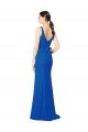 Sydney Low Back Sleeveless Chiffon Bridesmaid Dress with Side Slit