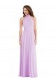 Sydney High Neck Halter Backless Maxi Bridesmaid Dress