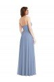 Sydney Strapless A-Line Maxi Bridesmaid Dress with Front Slit