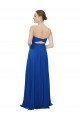 Sydney Strapless Sweetheart Draped Chiffon Bridesmaid Dress