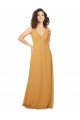 Sydney Boho Chiffon Bridesmaid Dress with Tied Straps