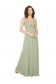 Sydney Knotted Bodice Chiffon Bridesmaid Dress