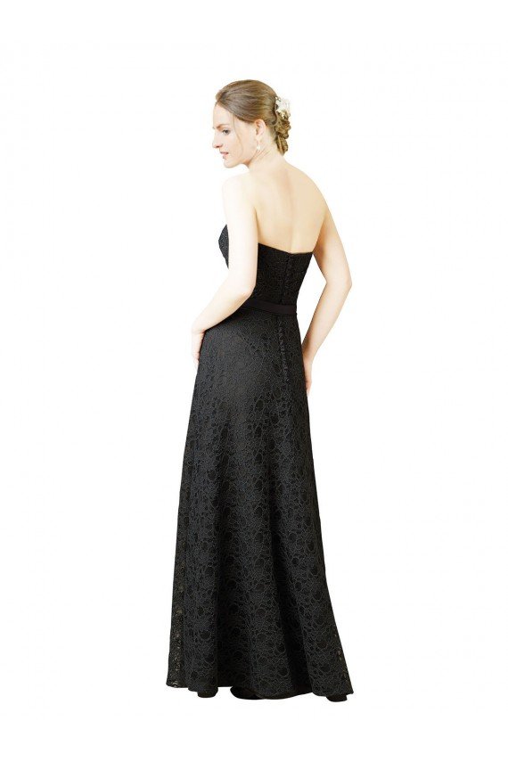 Sydney Strapless Lace Bridesmaid Dress with Sweetheart Neckline
