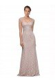 Sydney Sweetheart Neckline Cap Sleeves Lace Bridesmaid Dress / Prom Dress with Twist