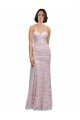 Sydney Floor Length Long Mermaid Lace Bridesmaid Dress / Prom Dress with Low Back