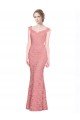 Sydney Sweetheart Mermaid Long Lace Bridesmaid Dress / Prom Dress with Wide Straps