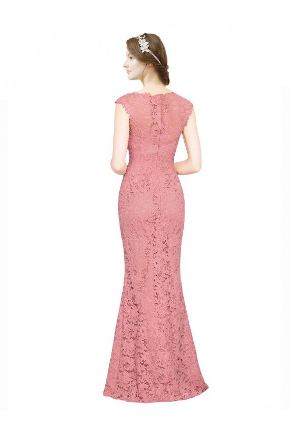Sydney Sweetheart Mermaid Long Lace Bridesmaid Dress / Prom Dress with Wide Straps