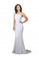 Sydney High Neck Backless Lace Wedding Dress with Plunging Low Back
