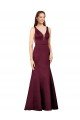 Sydney Sexy Formal Satin Bridesmaid Dress / Prom Dress with Side Cutouts
