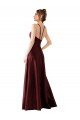 Sydney Sleek Satin Bridesmaids Dress with Pockets