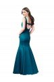 Sydney Long Sleek Satin Bridesmaid Dress / Prom Dress with U-Back