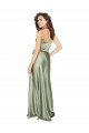 Sydney Formal Silky Satin Bridesmaid Dress with Tied Waist